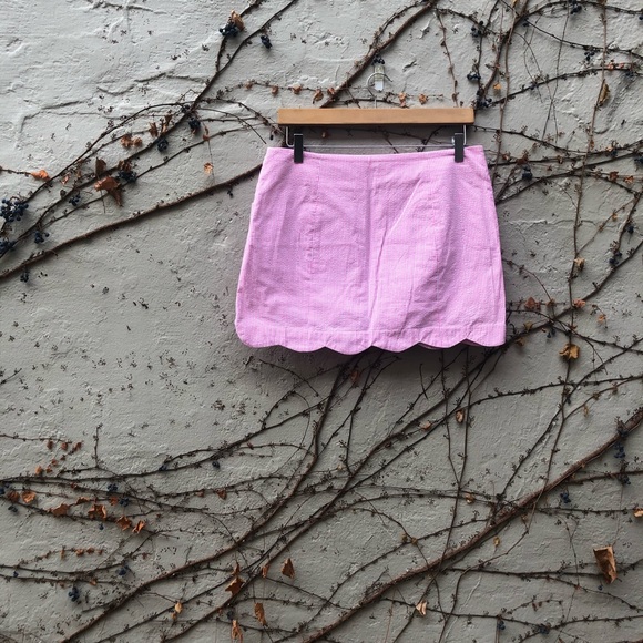 Lilly Pulitzer Scallop Mini Skirt - Picture 2 of 3